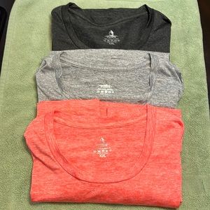 THREE!  3 workout tees for $20. Like new.